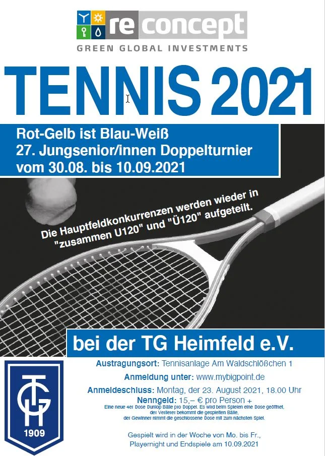 Freitag – Die Endspiele beim Blau-Weiß-Doppel Turnier