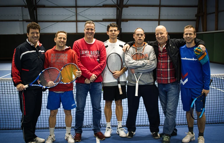 1. Tennis Herren 40 erfolgreich im Auftaktmatch