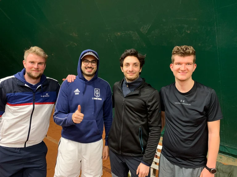 Tennis, Tiebreak und ein Unentschieden – 1. Herren Tennis beim Auswärtsspiel