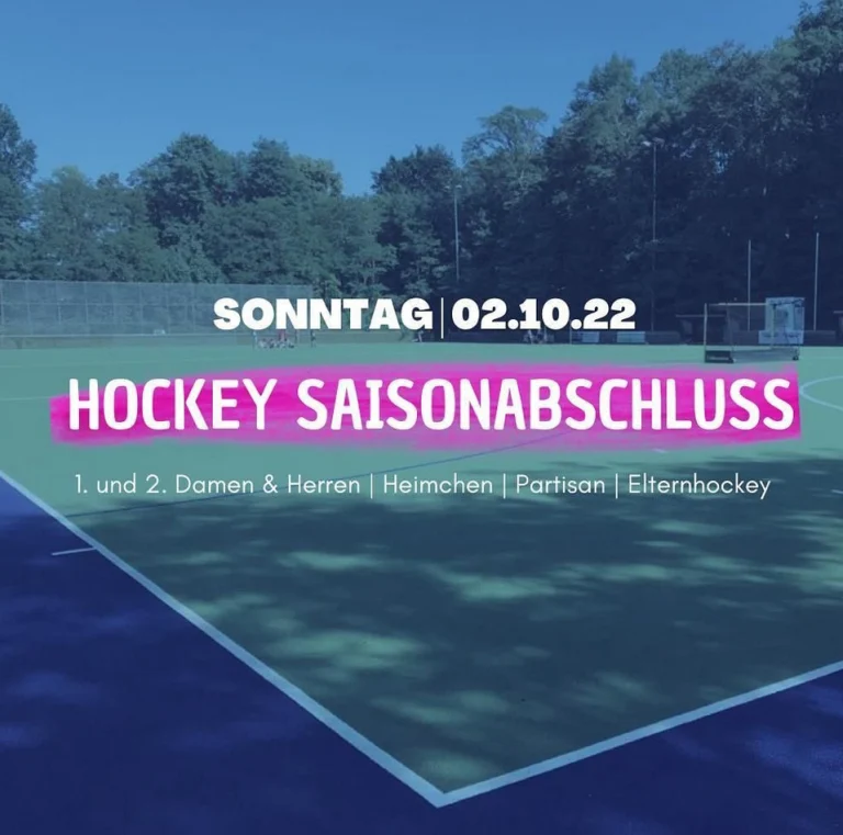 SAVE THE DATE: Hockey Saisonabschluss