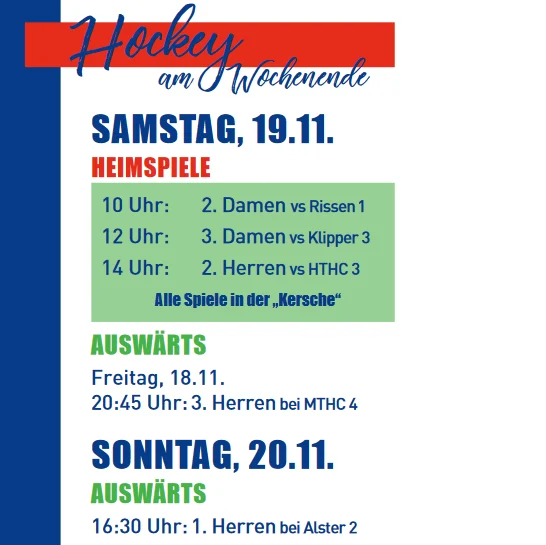 Hockey am Wochenende