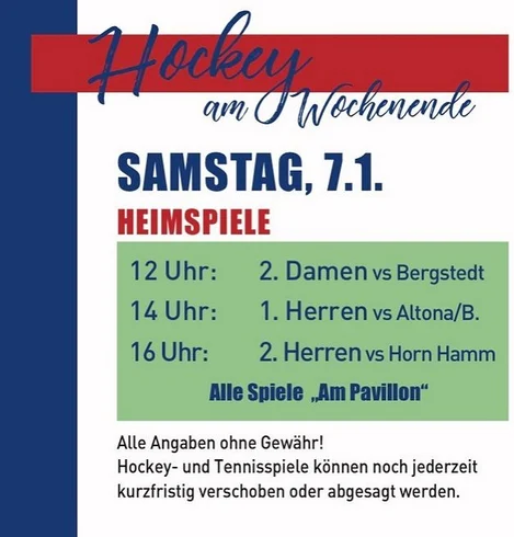 Hockey am Wochenende