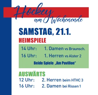 Hockey am Wochenende