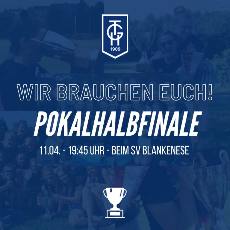 1.Damen im Pokalhalbfinale am 11.4.: Anwesenheitspflicht :)