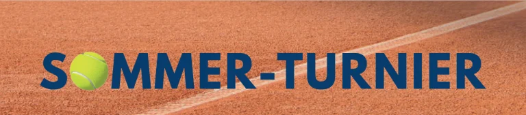 Sommer Tennis Turnier für Kinder