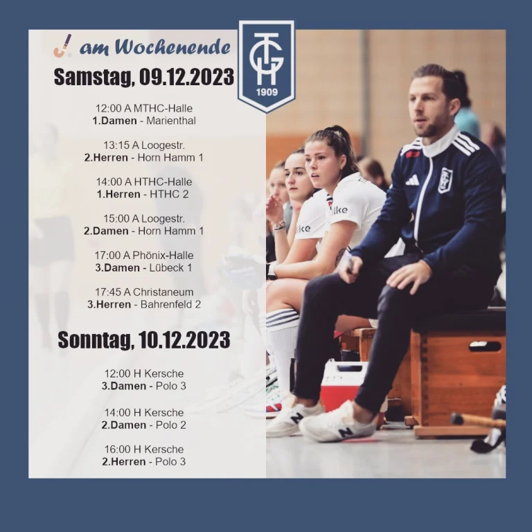 🏑 am Wochenende