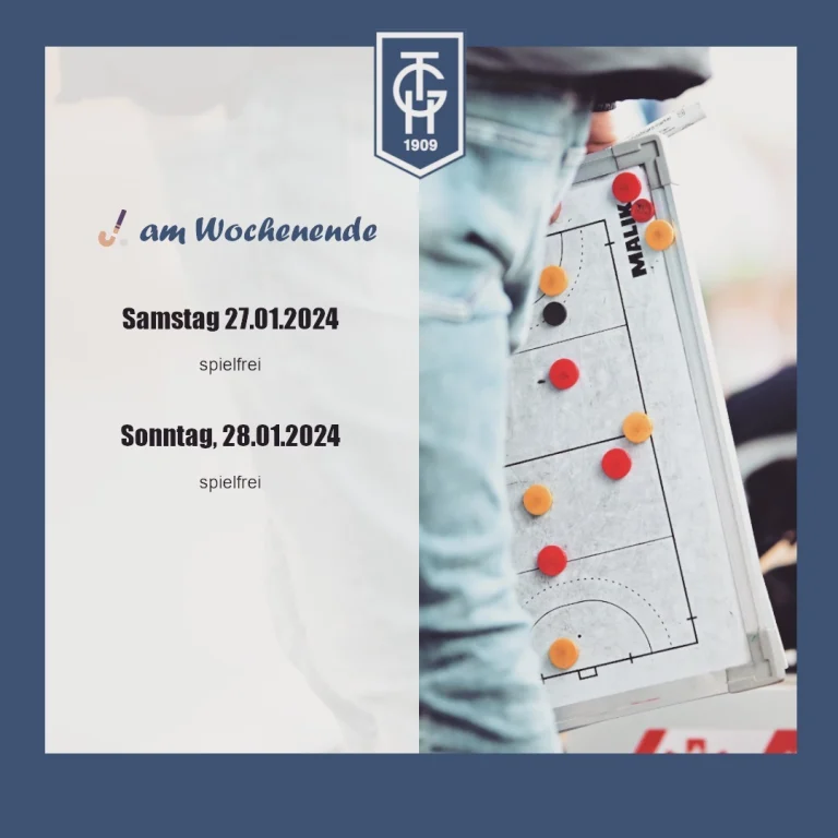 🏑(Kein) Hockey am Wochenende