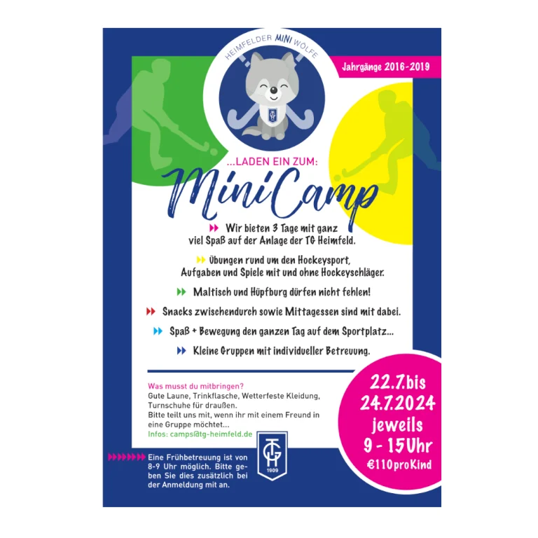 🔵⚪️🏕️Hockeycamp Vorstellung 2/4