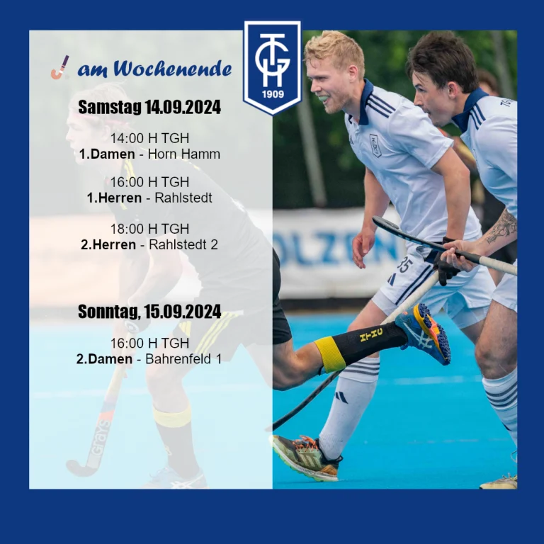 🏑 am Wochenende