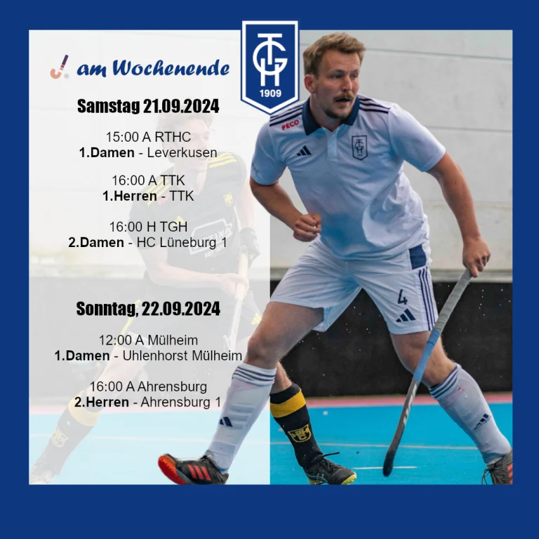 🏑 am Wochenende