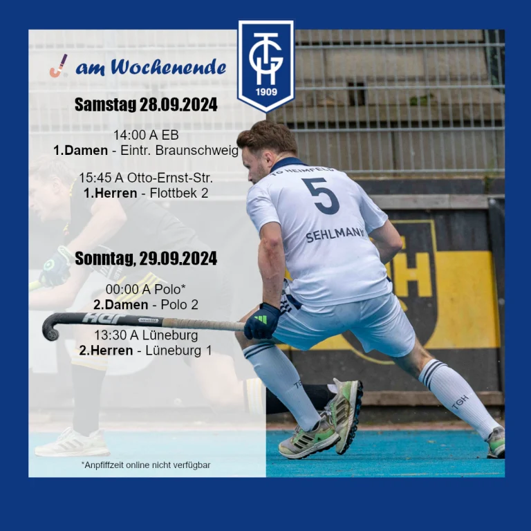 🏑 am Wochenende