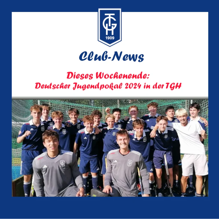 Dieses Wochenende: Deutscher Jugendpokal in der TGH