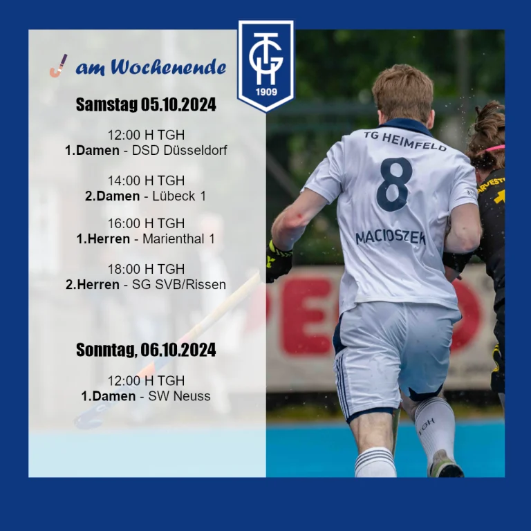 🏑 am Wochenende