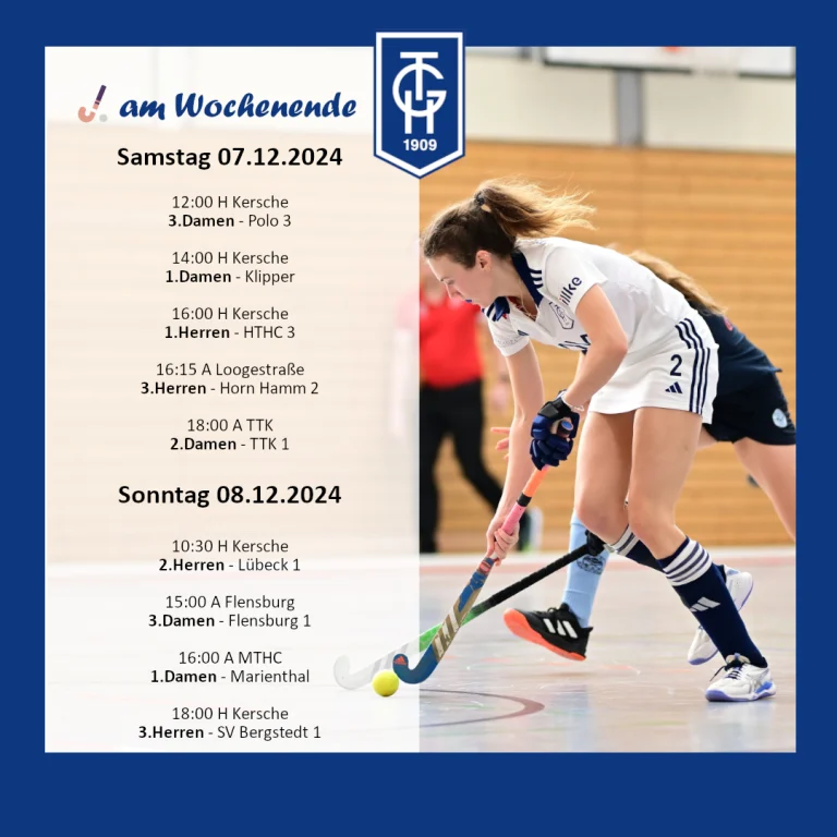 🏑 am Wochenende