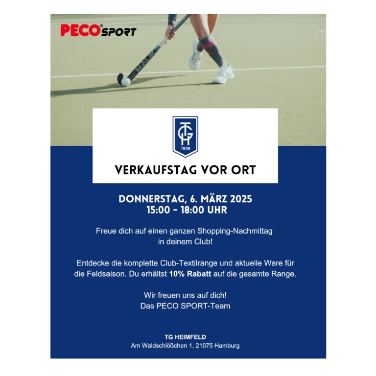 PECO-Verkaufstag in der TGH