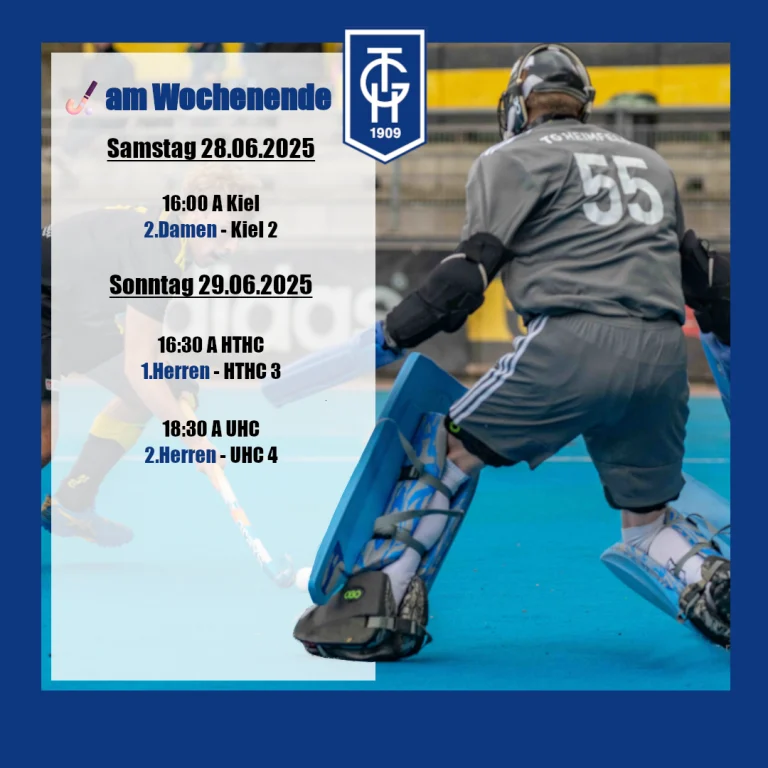 🏑 am Wochenende