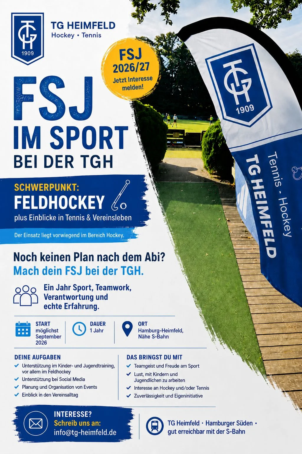 FSJler*in zum 01.09.2026 gesucht