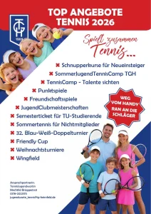 Plakat Top Angebote Tennis 2026
